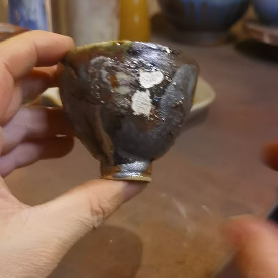 盘手工高温原矿窑变