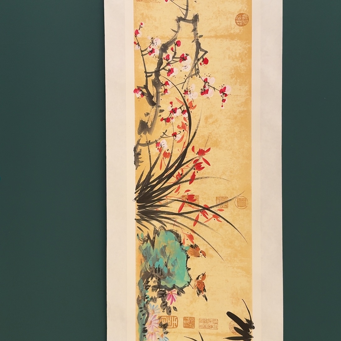 国画丁老师的作品