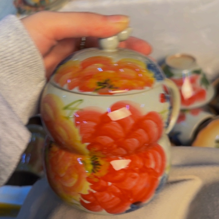 瓷片景德镇陶瓷手工手绘