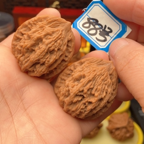 文玩核桃吊坠麦虎35.5