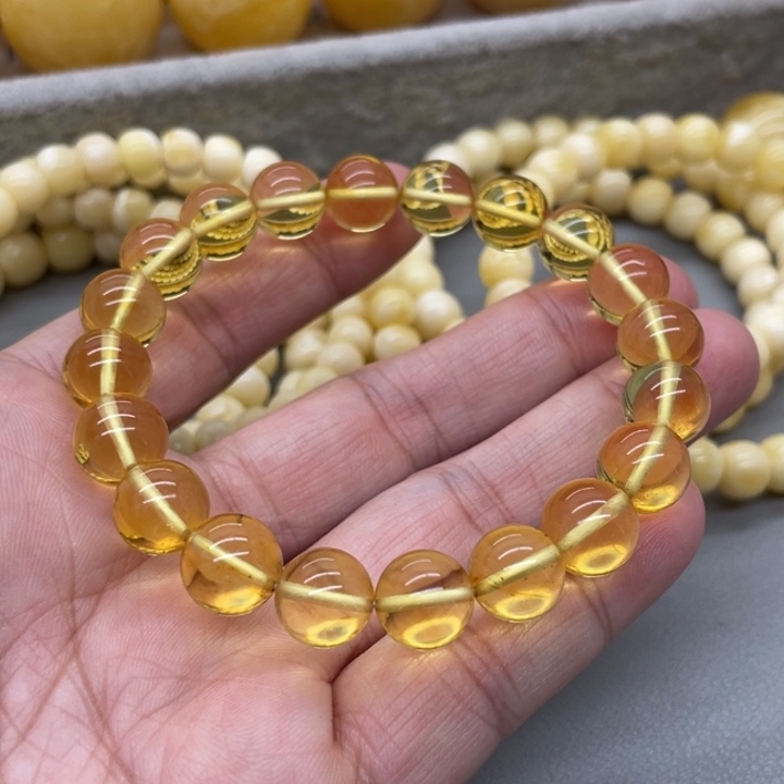 琥珀未镶嵌裸石蜜蜡