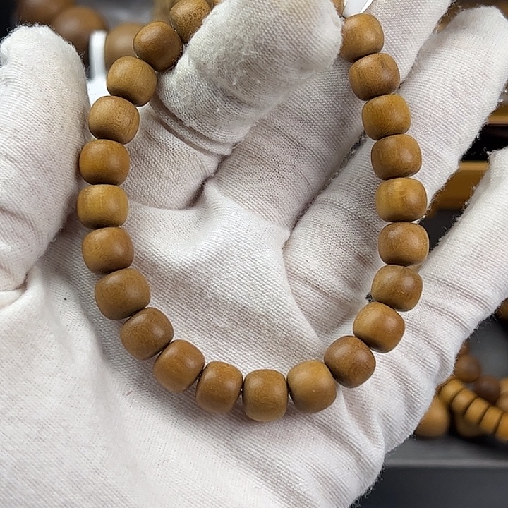 檀香木7x9老型珠顺纹