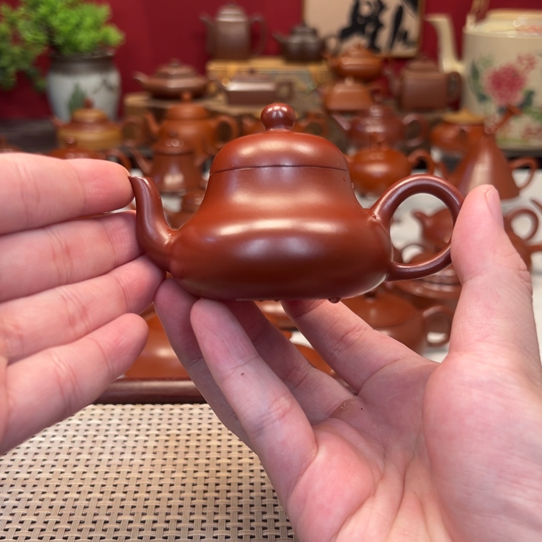 紫砂茶壶潮州手拉壶手拉壶