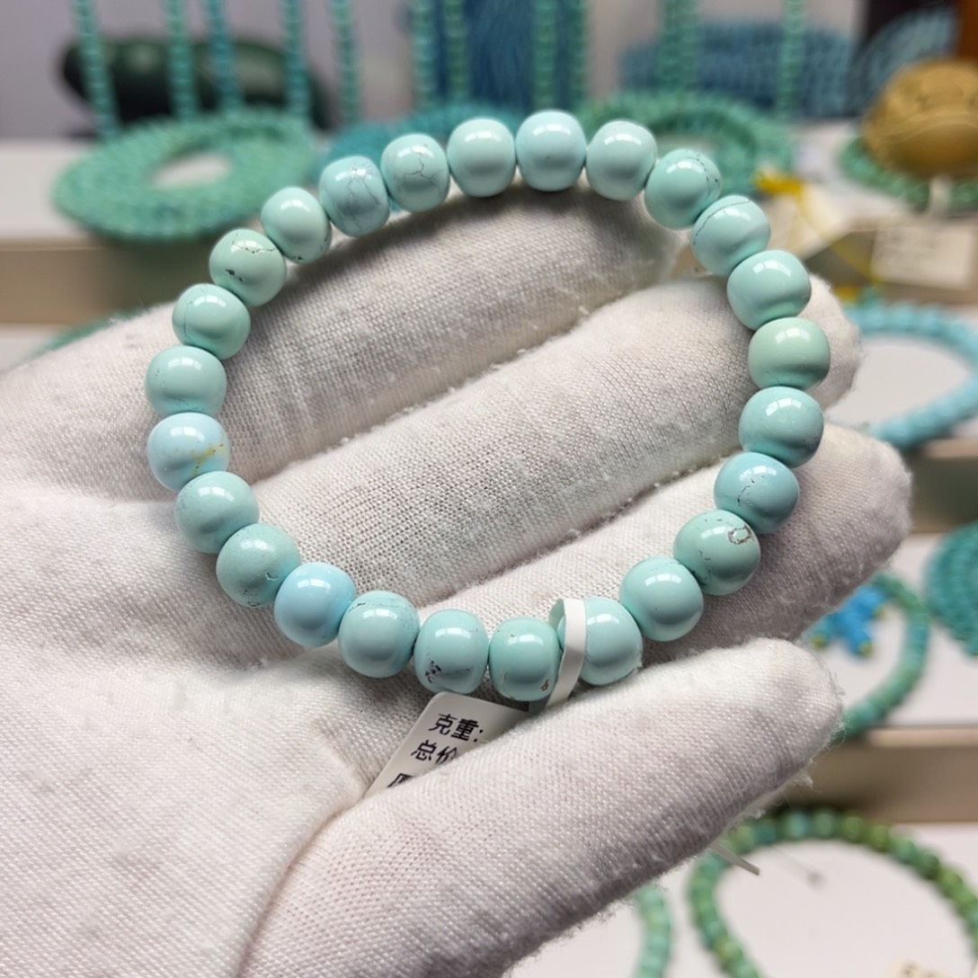 绿松石未镶嵌手链
