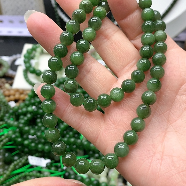 【闪购商品】和田玉手链未镶嵌8