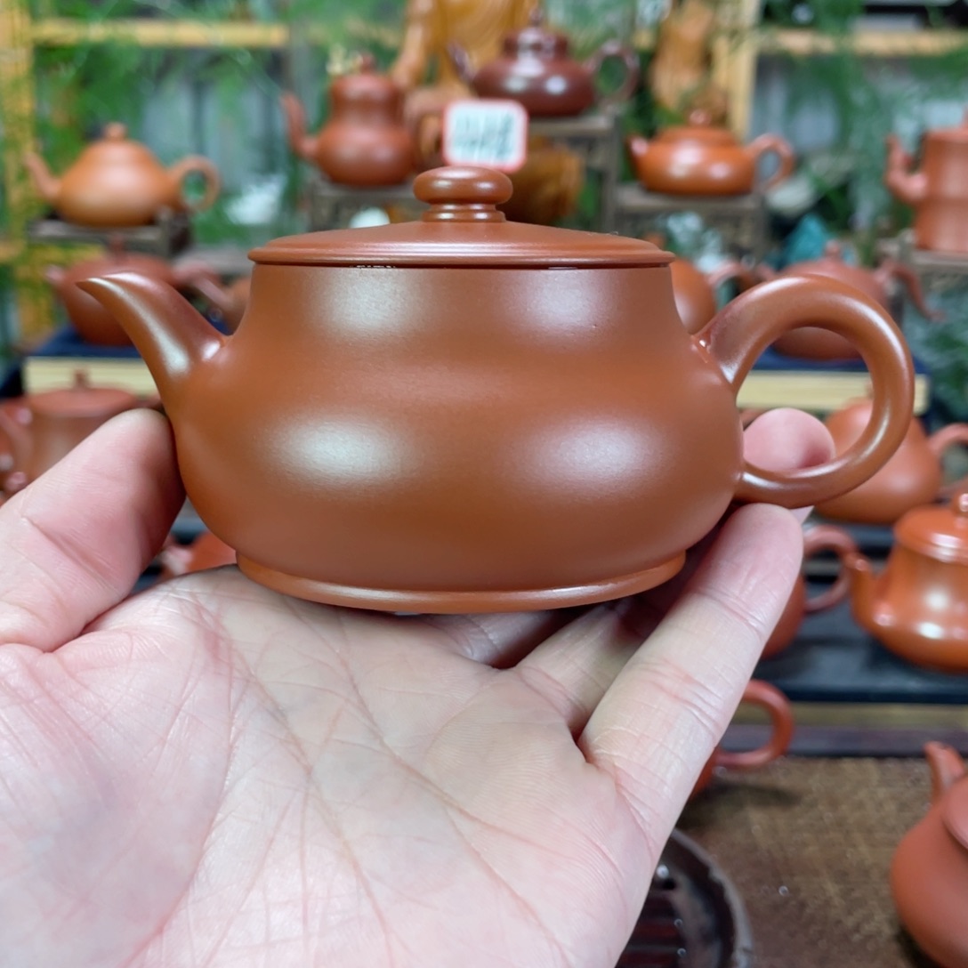 紫砂茶壶?****?朱泥明炉