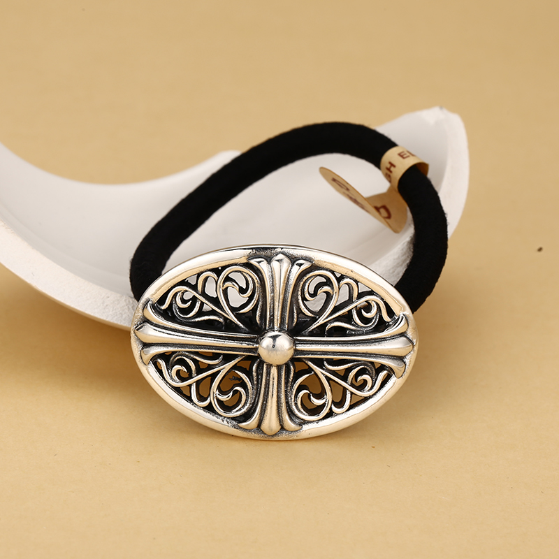 气质复古圆十字发箍