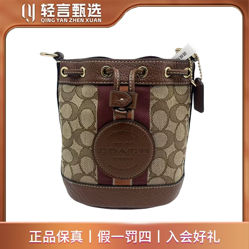 95新 COACH/蔻驰 单肩包/E505797/14*16