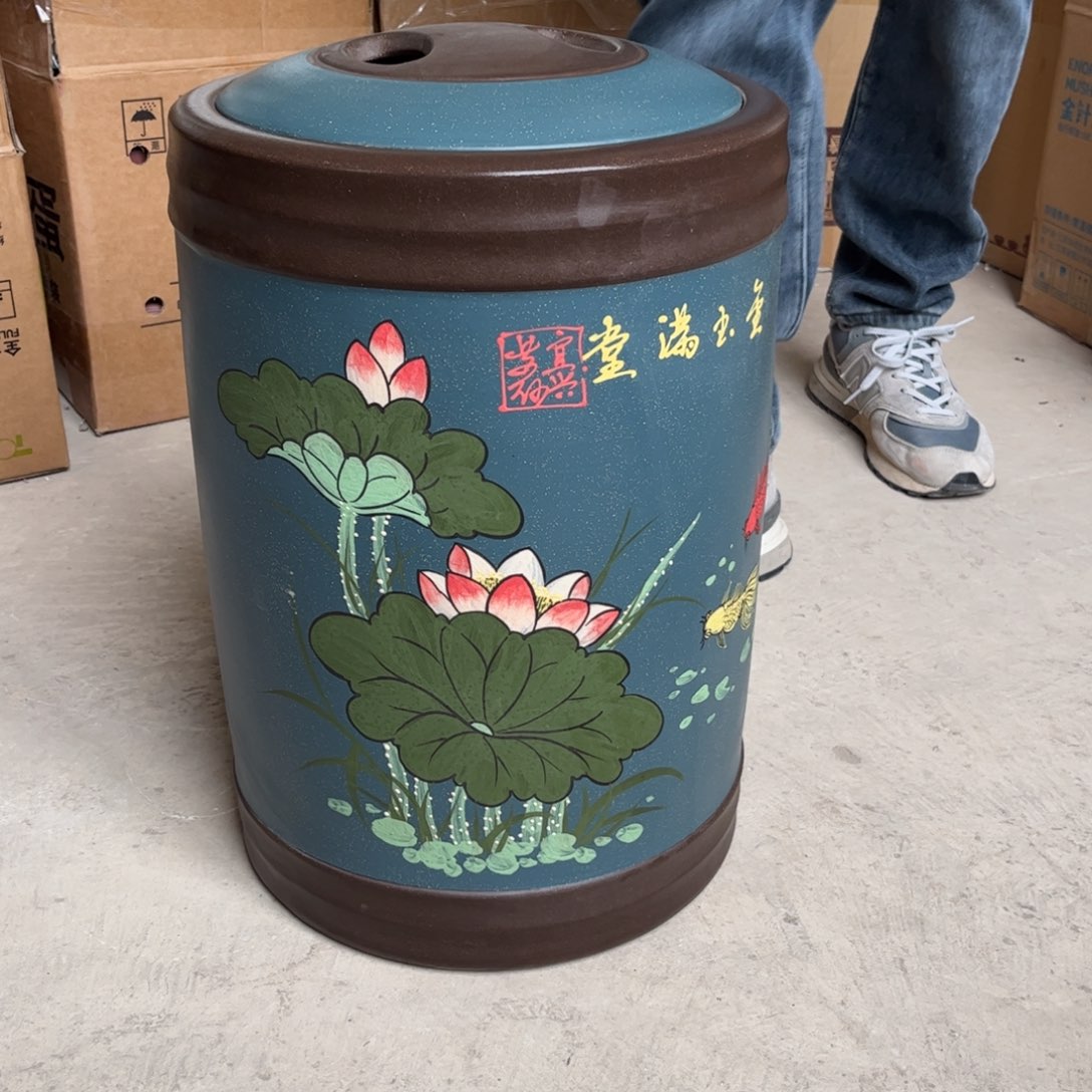 茶叶罐紫砂23 饼茶叶罐