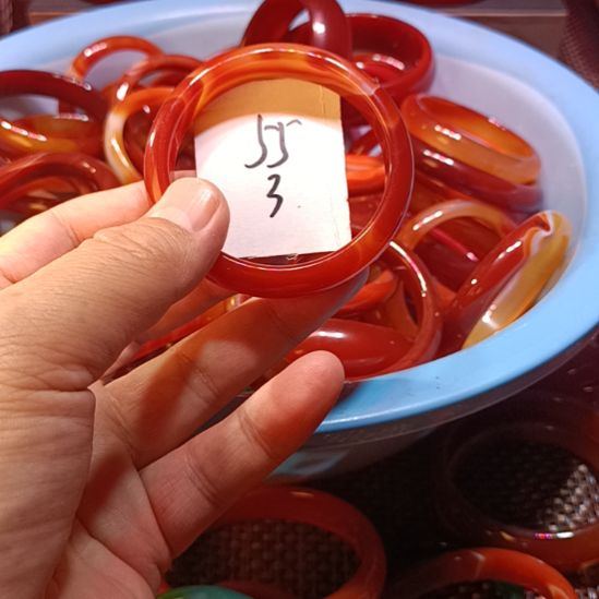 玛瑙/玉髓未镶嵌手镯