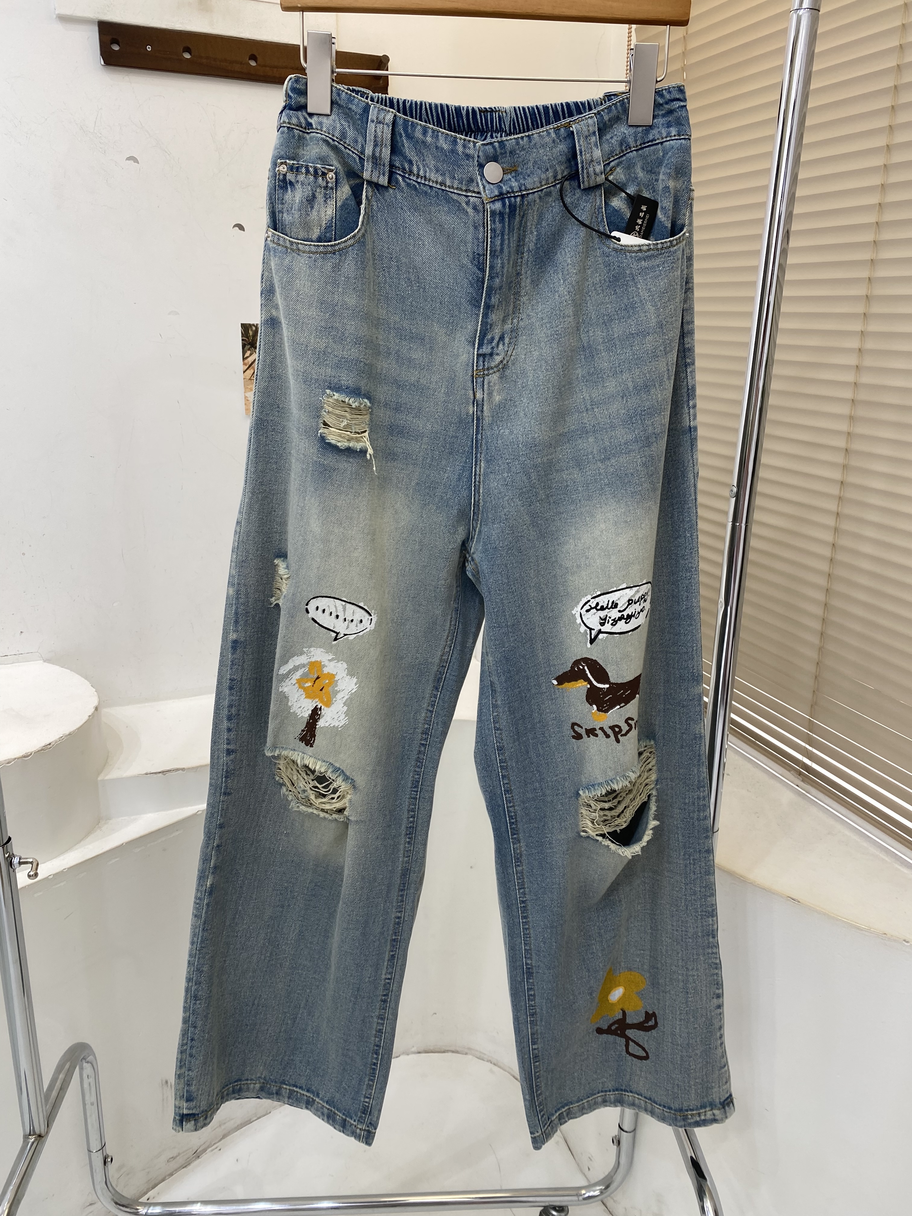 夏款新款牛仔裤1250250/3-6
