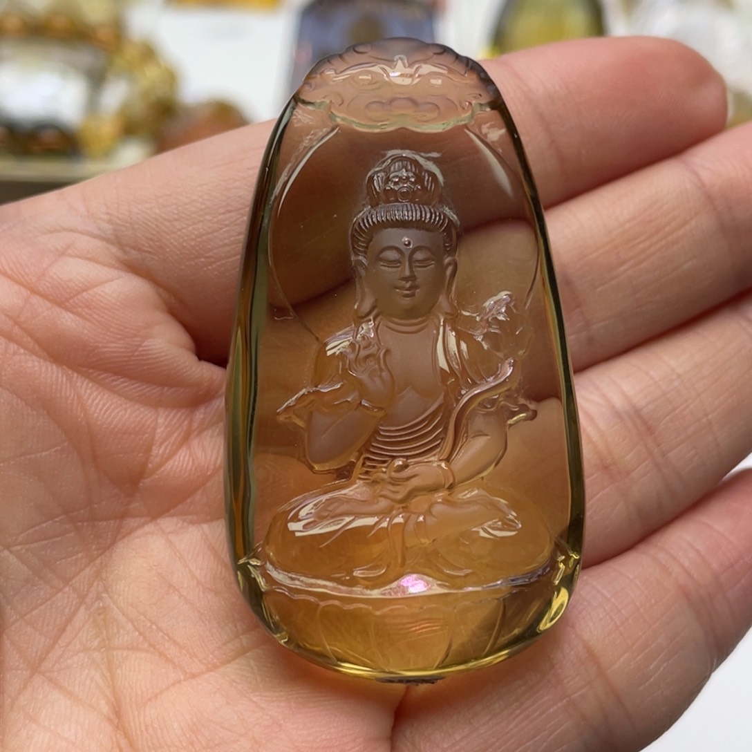 水晶颈饰未镶嵌饭*续定制