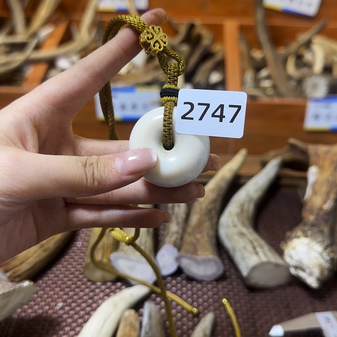 鹿骨手串/手链平安扣2747