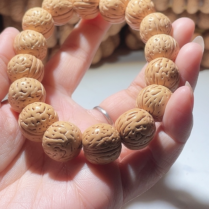 吊坠桃核桃核手串野生56