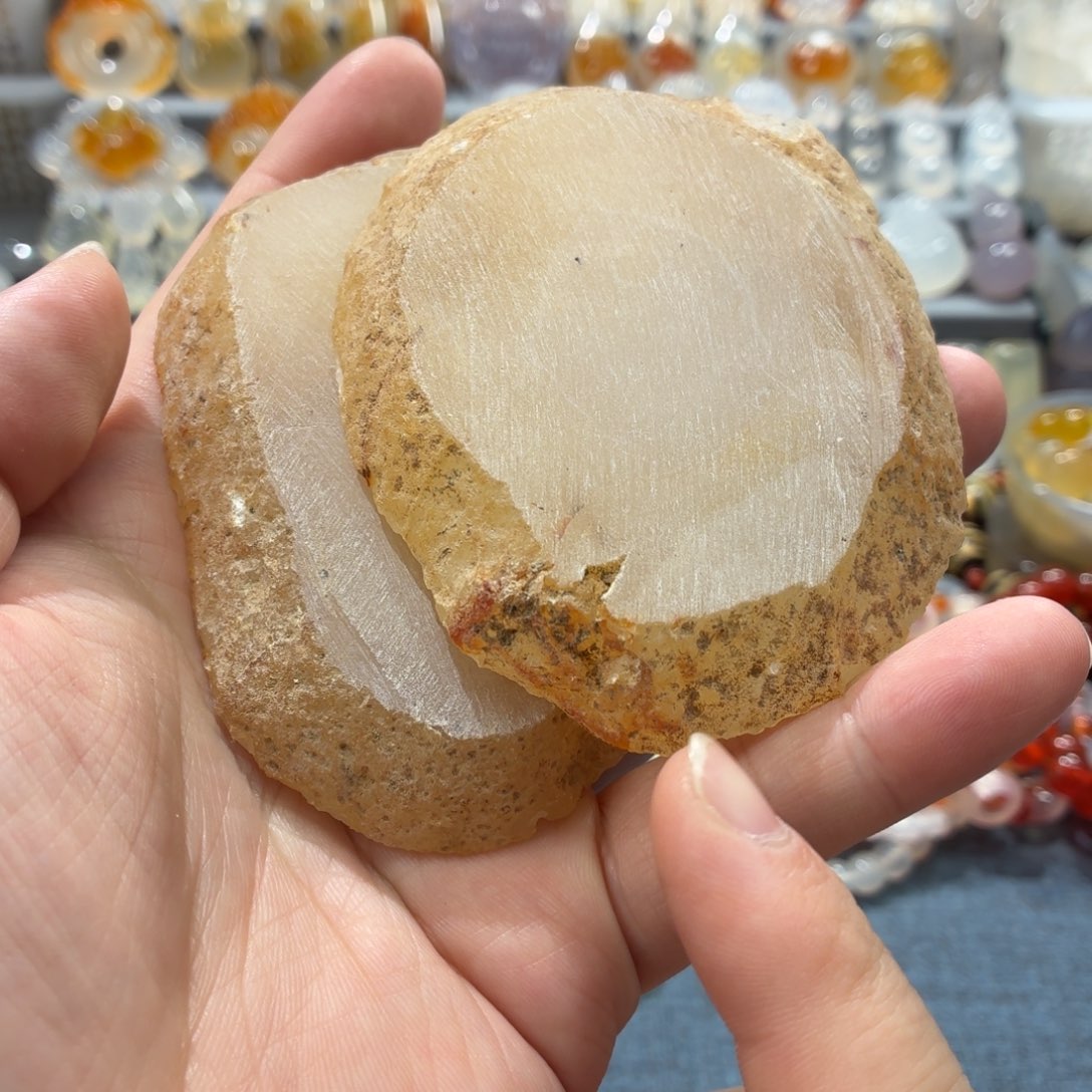 玛瑙/玉髓未镶嵌吊坠(不含链)