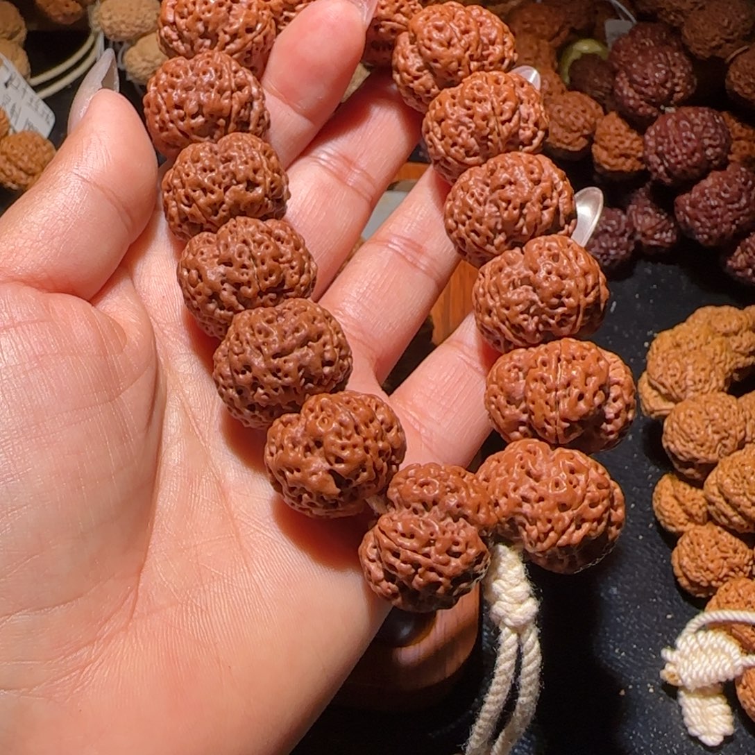 金刚菩提吊坠22梅花双龙定制