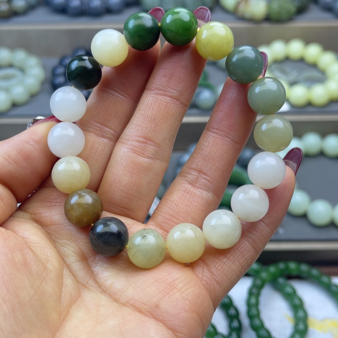 和田玉手链未镶嵌