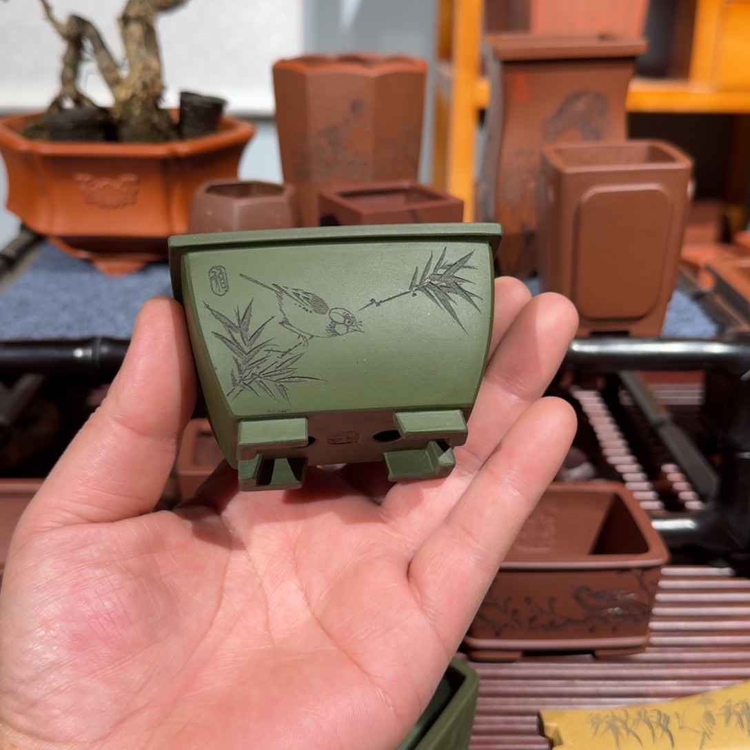 土***强花盆紫砂原矿紫泥