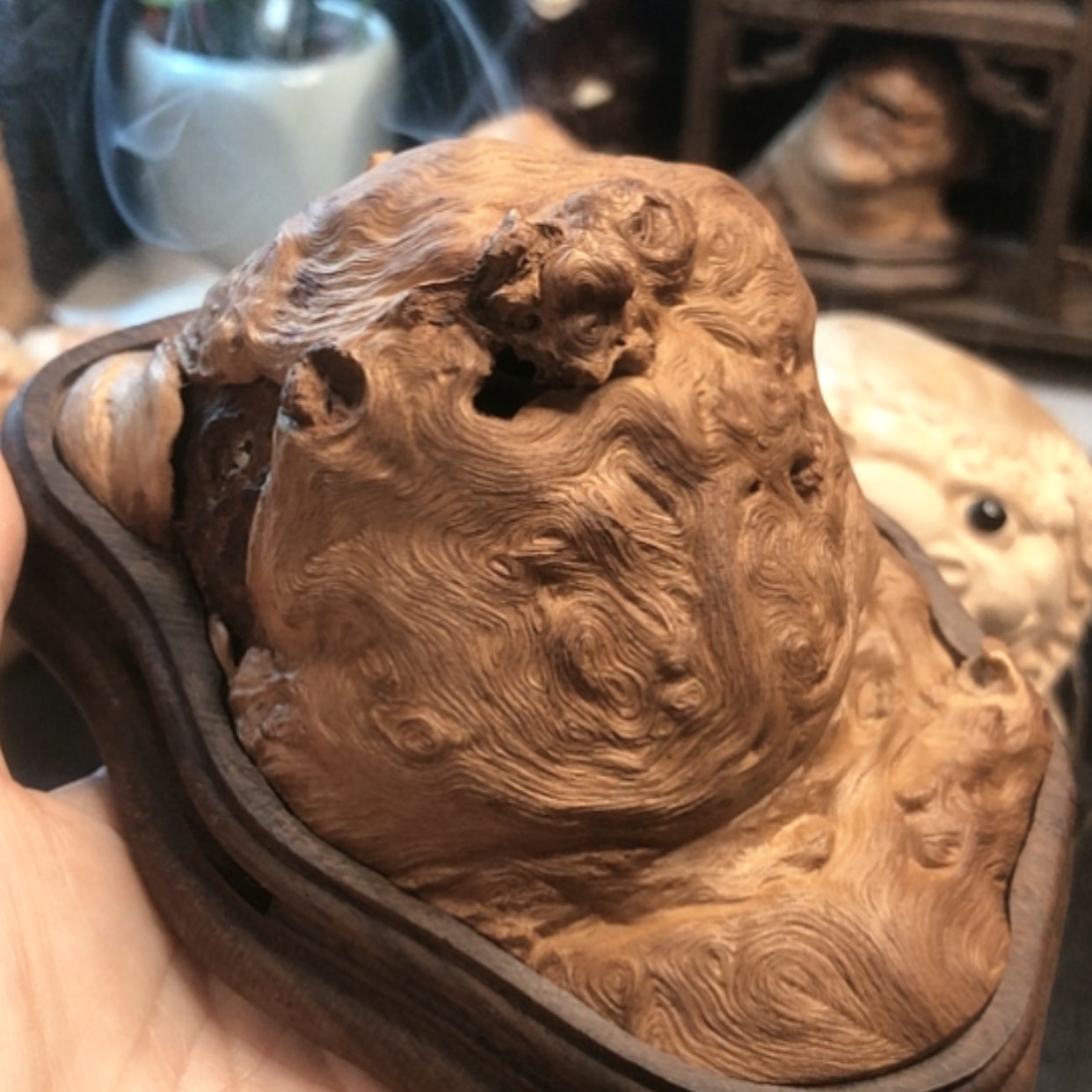 【闪购商品】木质荔枝木精美薰香炉