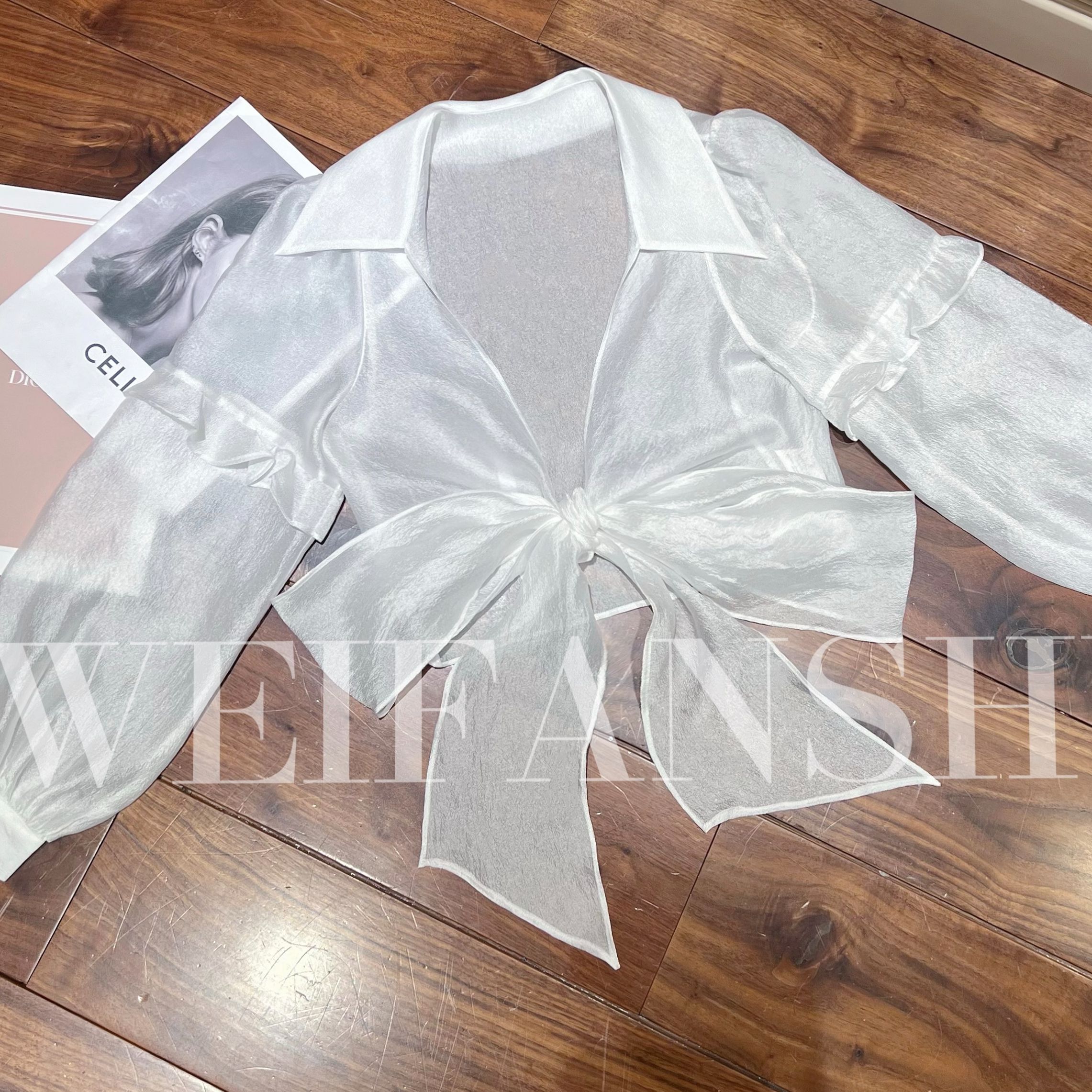 WEIFANSHU/魏凡舒ins氛围开衫