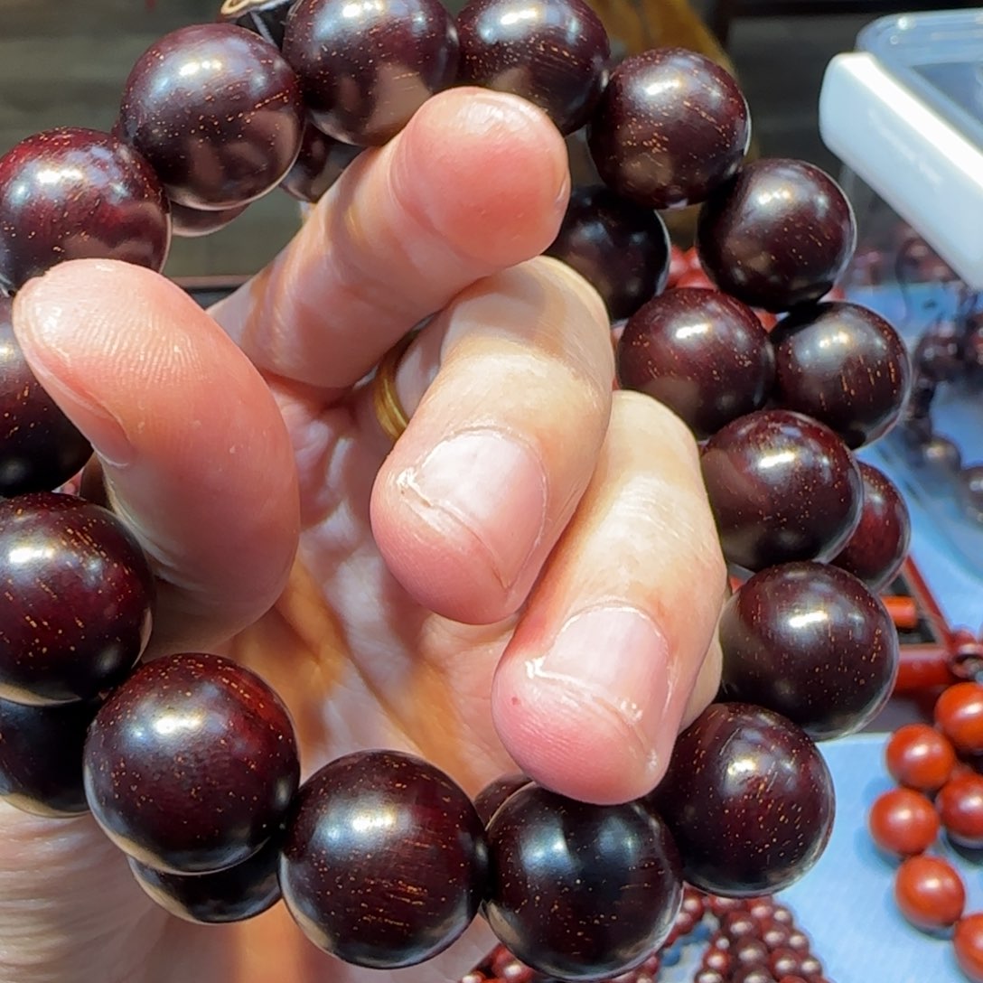 小叶紫檀手串/手链1.5爆星手持