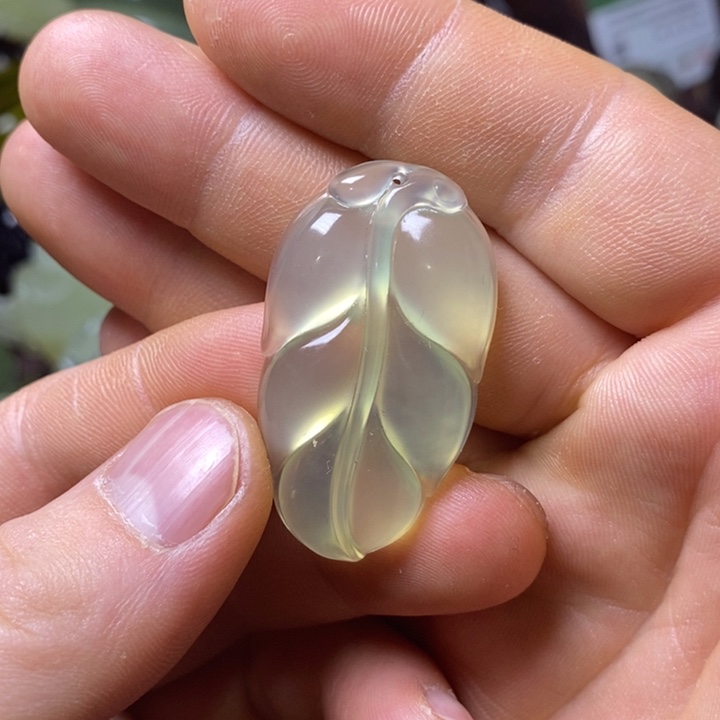 岫玉天然岫玉颈饰未镶嵌