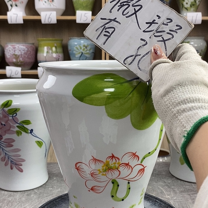 缸13xc景德镇陶瓷花盆