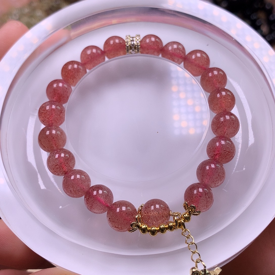 水晶手链未镶嵌天然