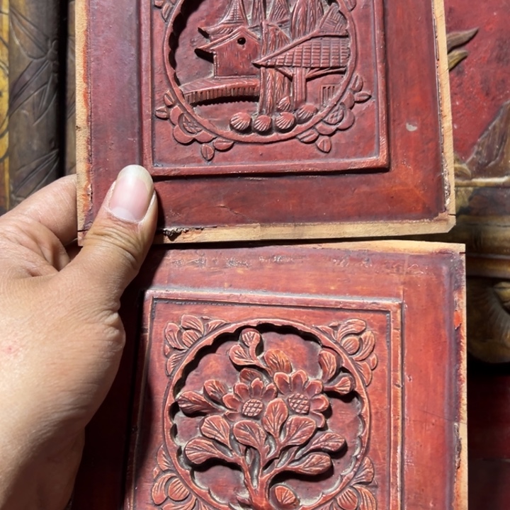 龙***三木木雕工艺品摆件