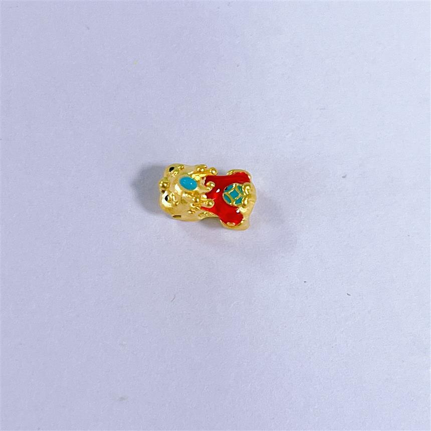 福满圆珠宝 足金999投资金 宝宝貔貅配件（不配绳不配链）