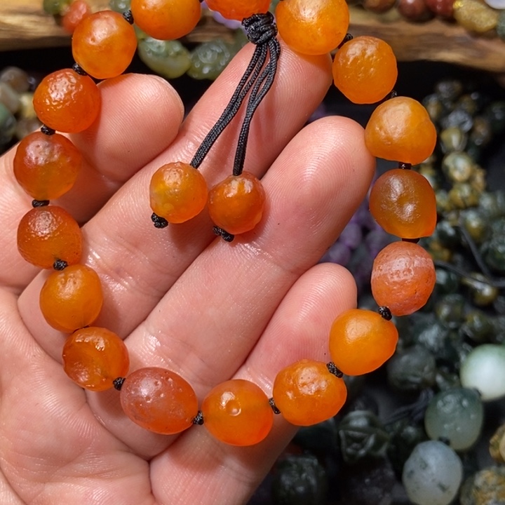 玛瑙/玉髓合金手链