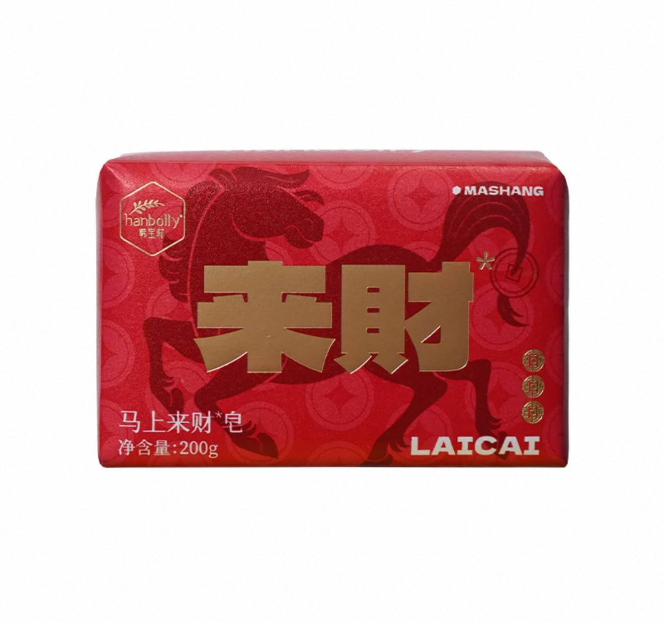 韩宝莉马上来财皂200g