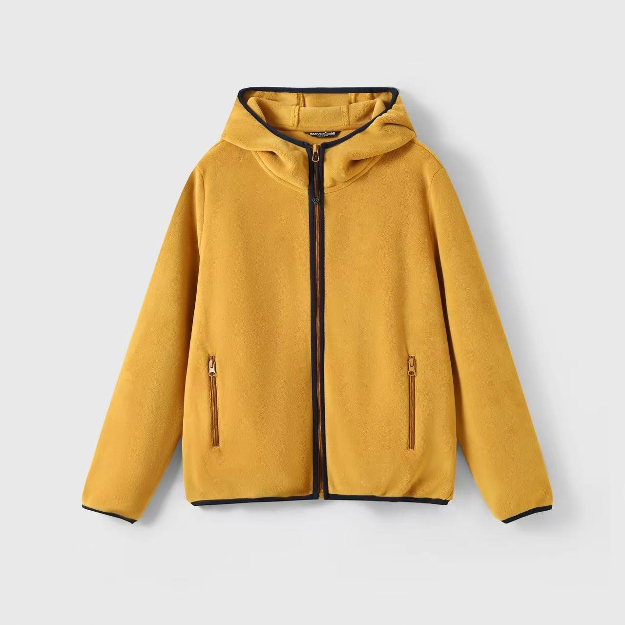 新款气质休闲连帽长袖外套HB25-10