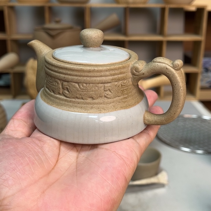 壶老段烧茶器茶具！