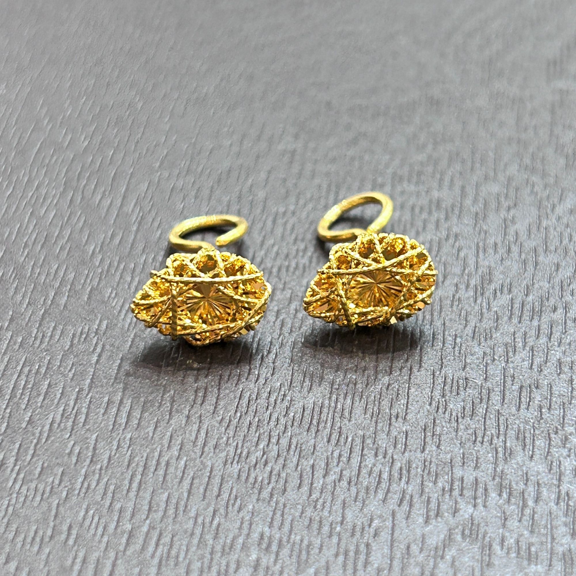 【销冠专享】水滴耳钉 足金999投资金攒黄金 ZBHJE570 克重多退少补