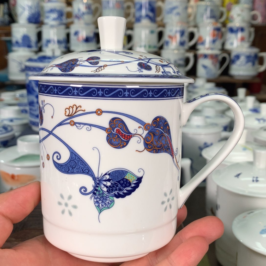 景德镇陶瓷高温办公杯