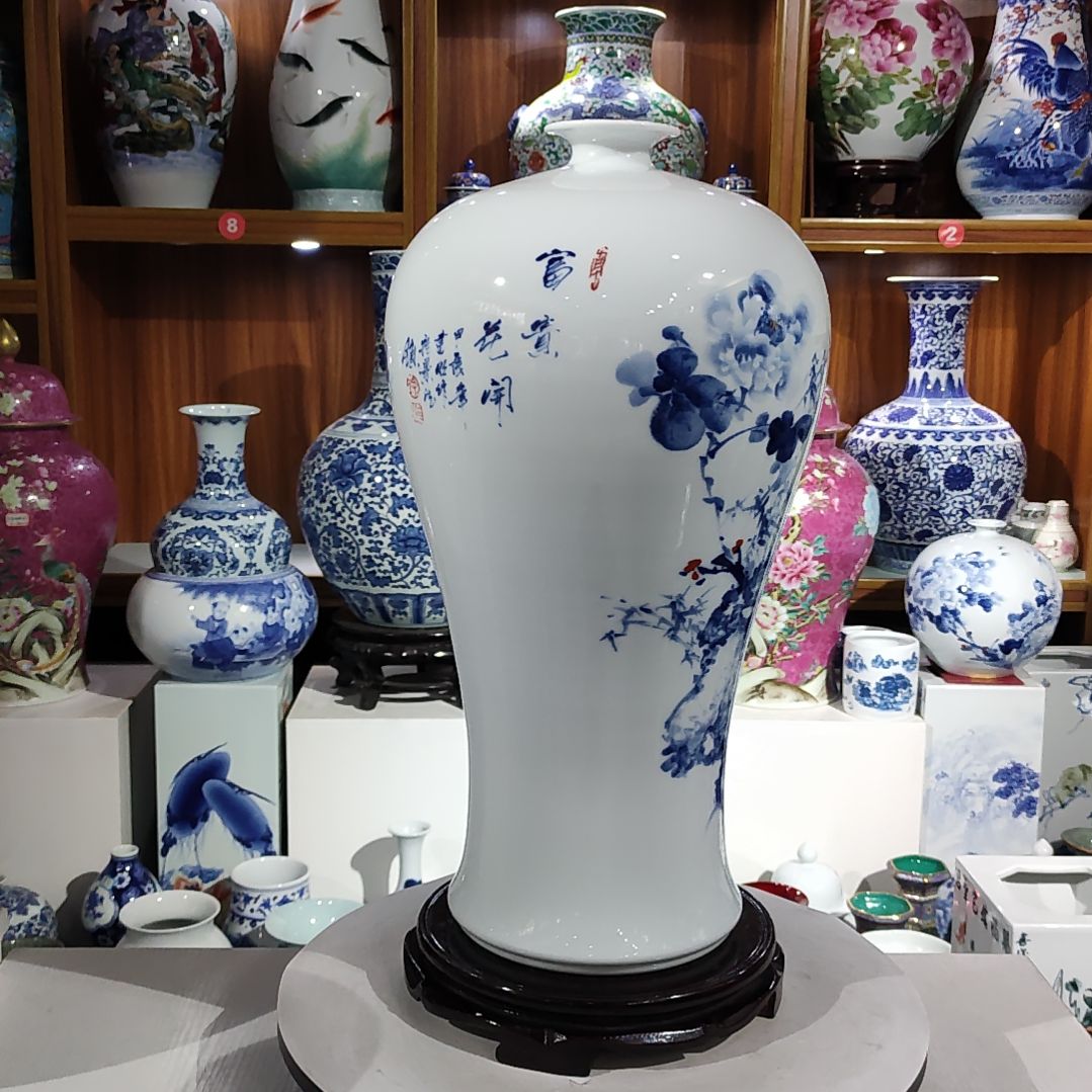 瓶利***楼景德镇陶瓷2米2大花瓶