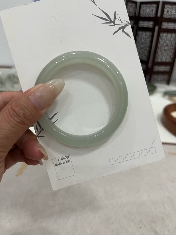 晴水色东陵玉手镯