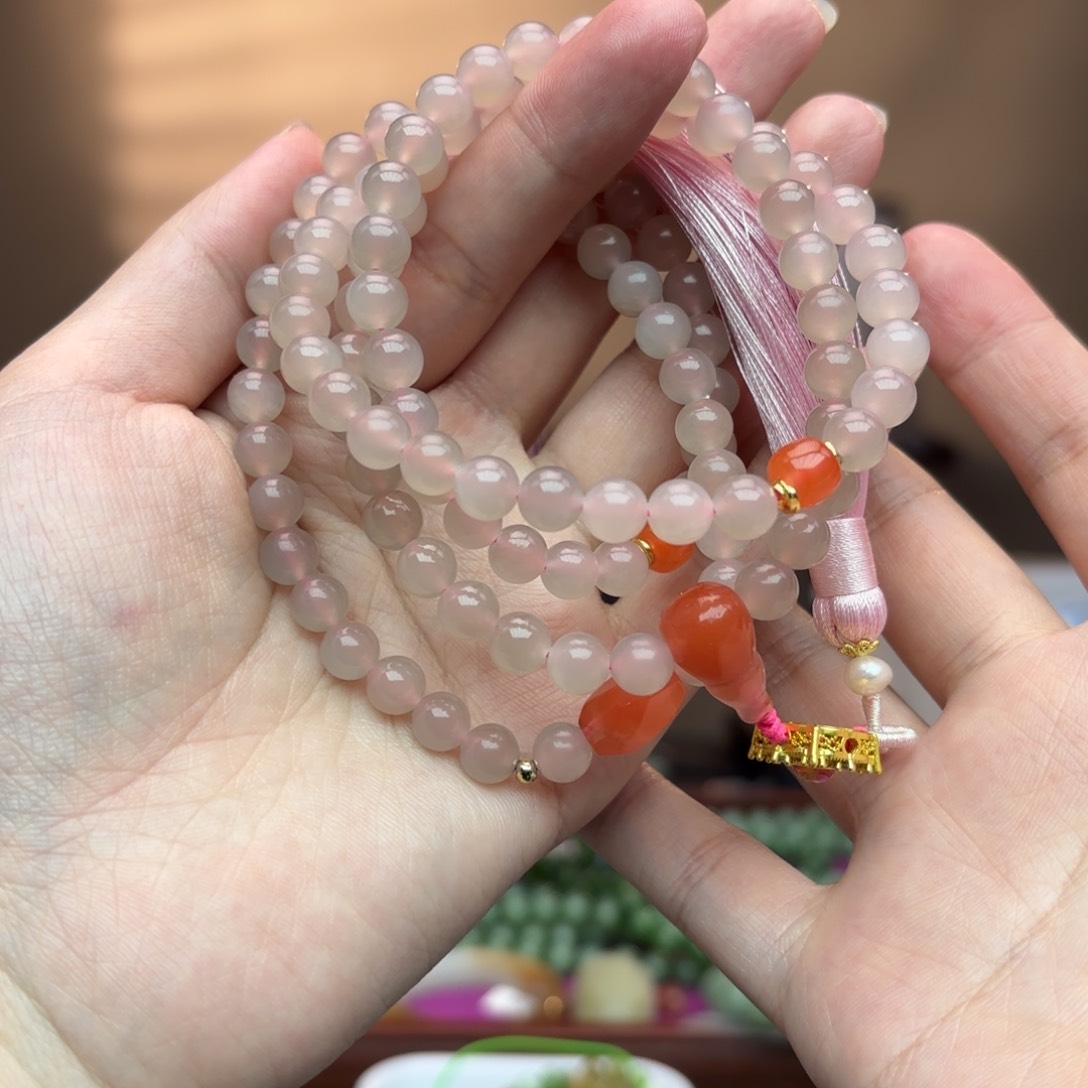 和田玉手串未镶嵌