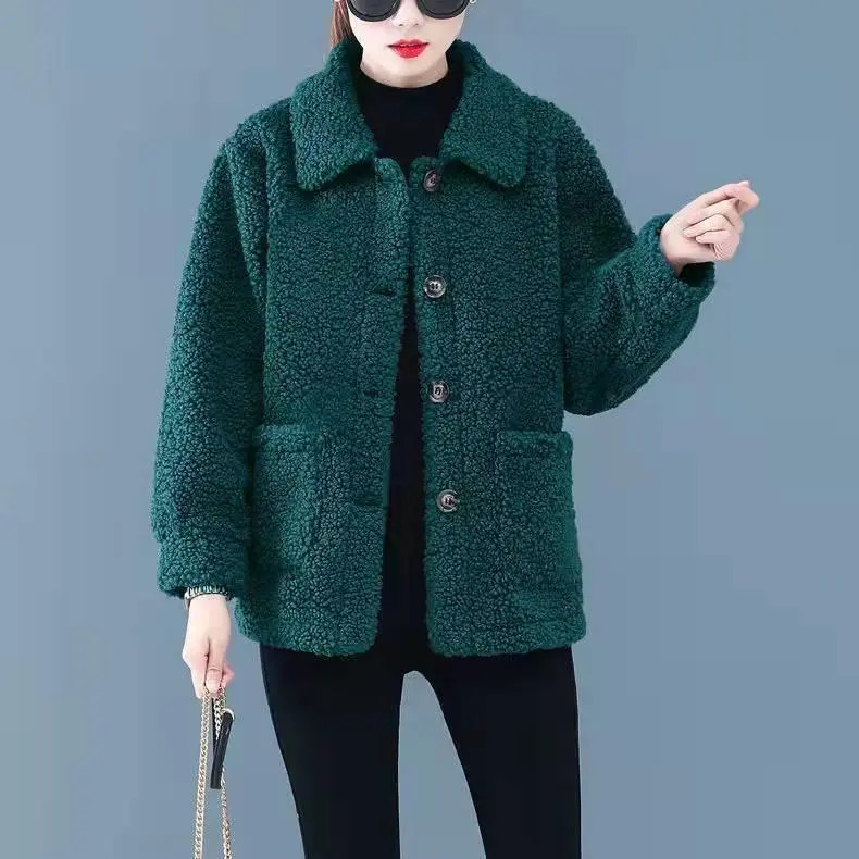 B264新款仿上衣中年妈妈春秋装外套女时尚2025百搭休闲