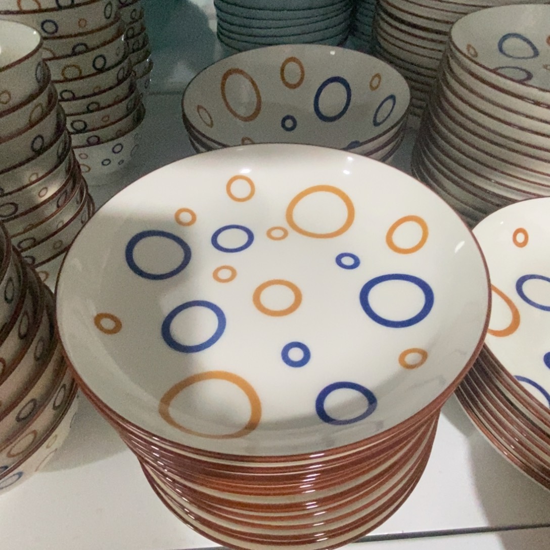 瓷6个7英寸盘子福利活动不退不换