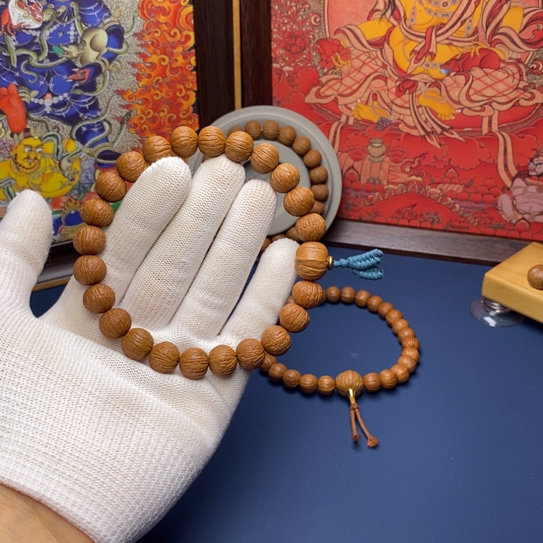 风***界猴头核桃吊坠凤羽388