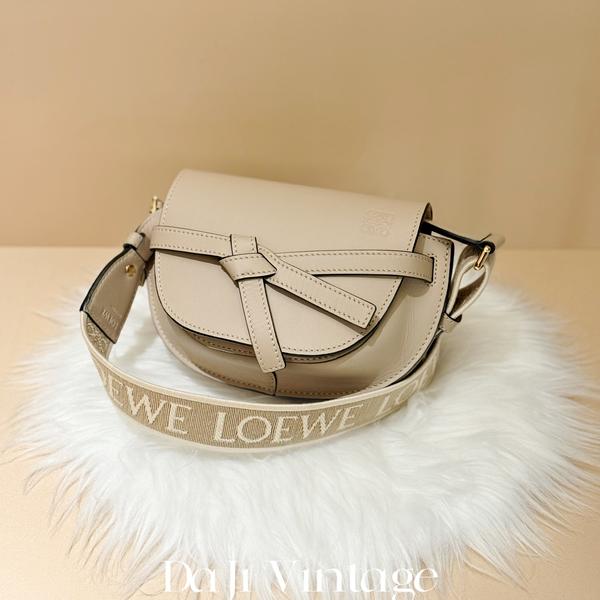 大吉中古/Loewe罗意威mini沙色gate斜挎包