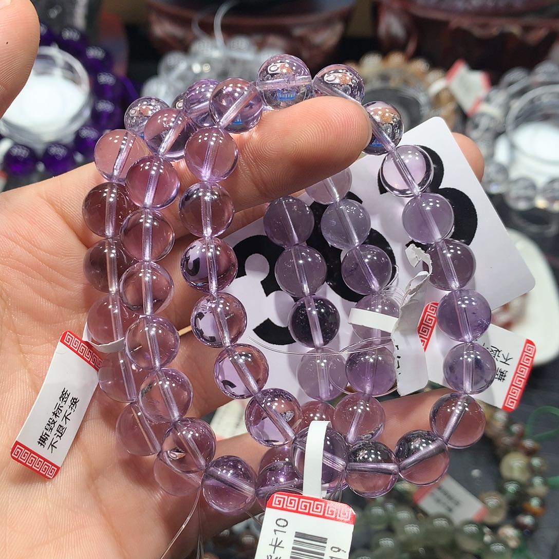 水晶手链未镶嵌天然