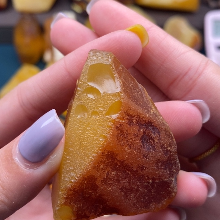 定制琥珀未镶嵌蜜蜡