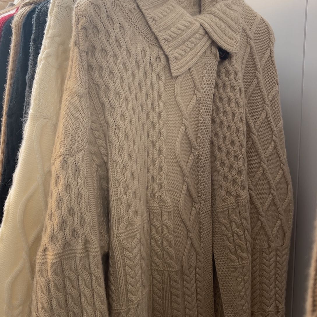 斗篷款 加厚 羊绒衫