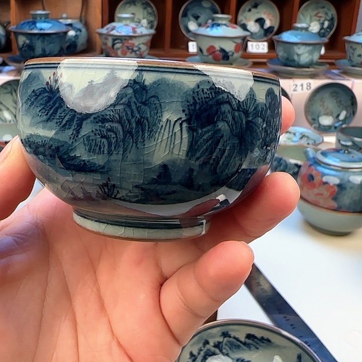 景德镇陶瓷陶瓷杯茶具