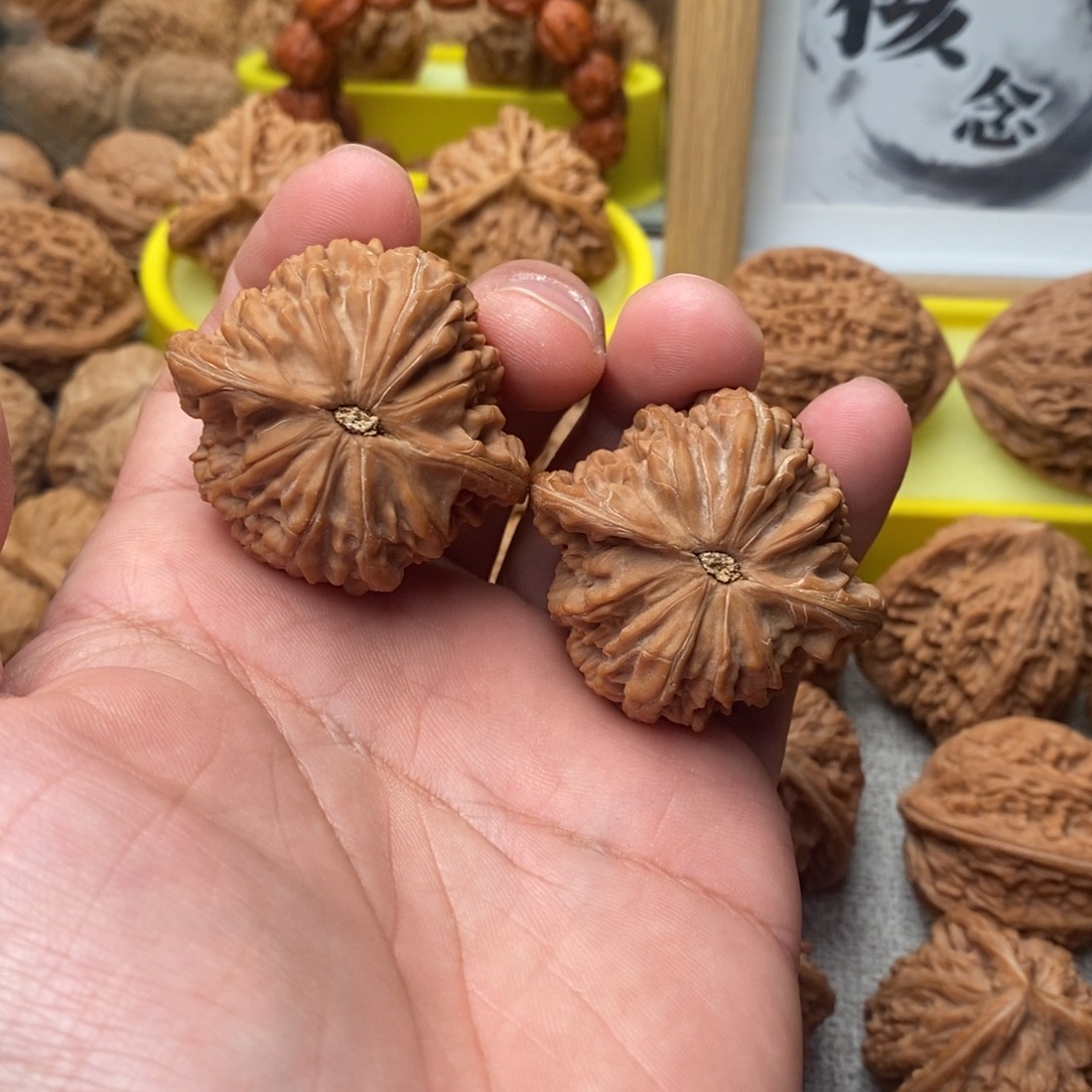 种***子文玩核桃吊坠磨盘42