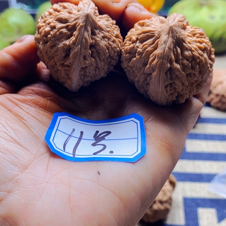 把件文玩核桃蒜头
