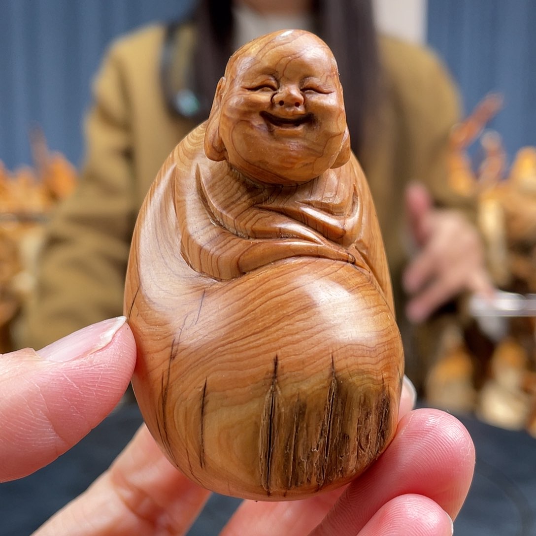 柏木（崖柏）手把件